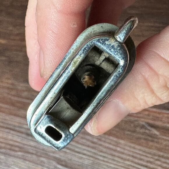 Vintage 1940s Silver Genie Lamp Style Lighter Made in Occupied Japan - Picture 2 of 9